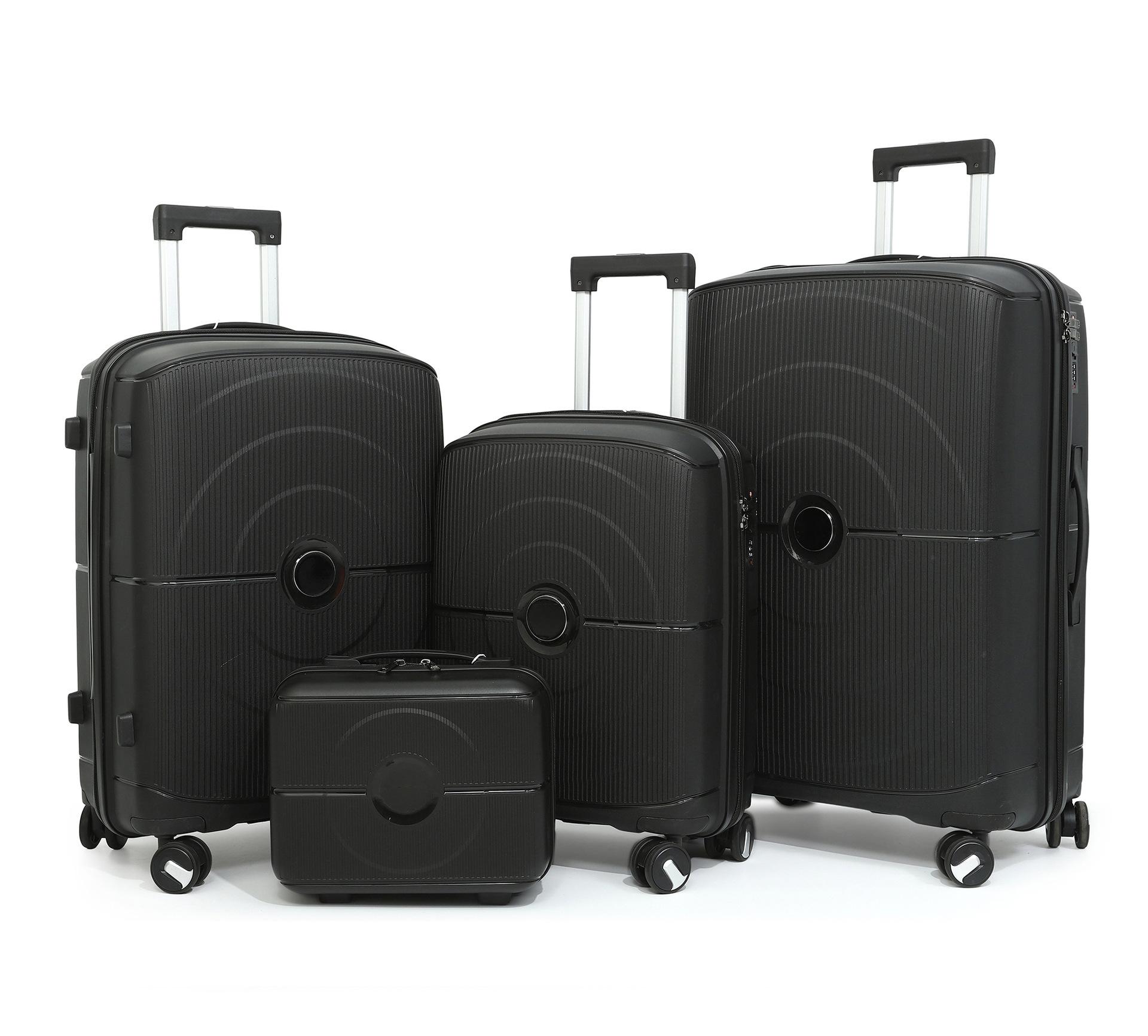 舒适出行新选择 双轮静音万向轮配色拉杆箱